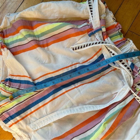 Lemlem x H&M Colorful Belted Linen Cotton Bohemian Short - Picture 8 of 10
